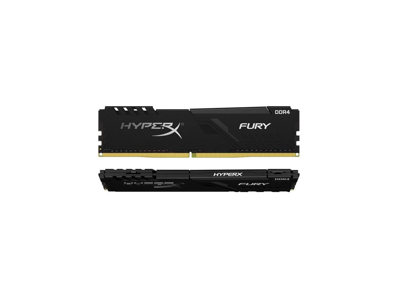 Kingston HyperX Fury 64GB 2x32GB 2666MHz DDR4 DIMM CL16 Memory Module Kit