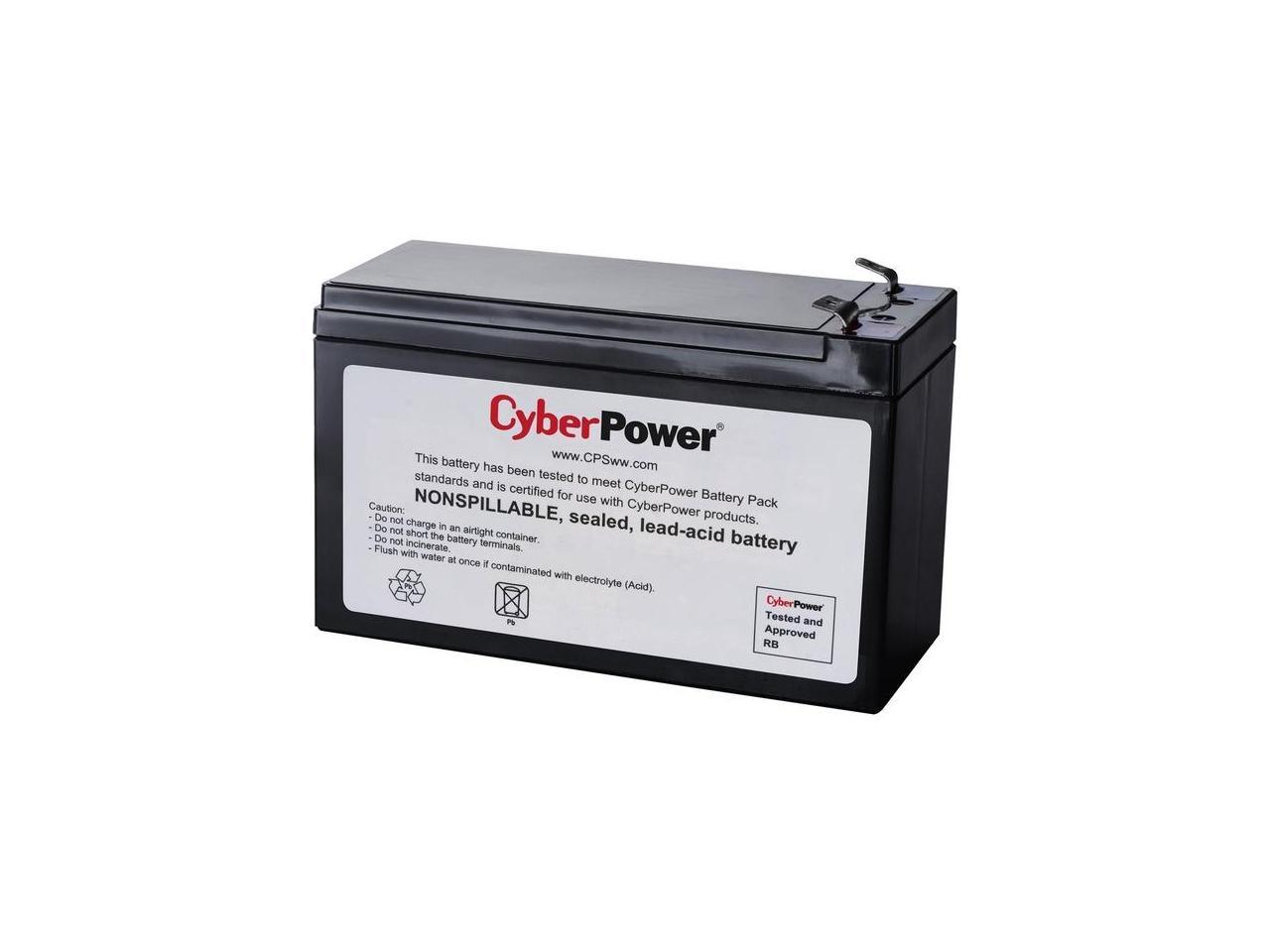 CyberPower RB1290X2 Replacement Battery Cartridge, User Replaceable