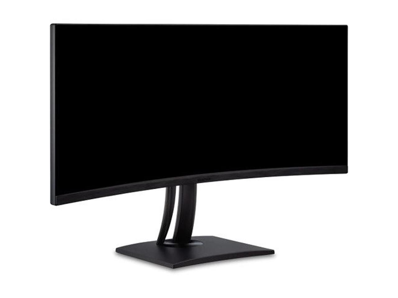 ViewSonic VP3881A 38 Inch IPS WQHD+ Curved Ultrawide Monitor with ColorPro 100% sRGB Rec 709, Eye Care, HDR10 Support, USB C, HDMI, USB, DisplayPort for Professional Home and Office