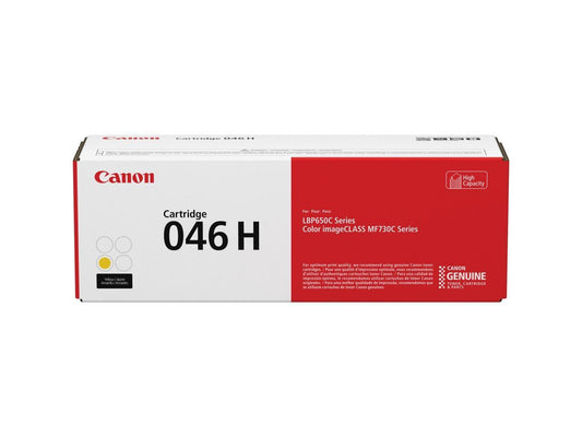 Canon 046 H High Yield Toner Cartridge - Yellow