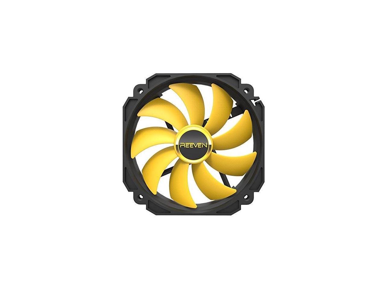 Reeven Coldwing14 High Airflow 140mm Case/CPU Heatsink Fan, 1200rpm/3pin Connector