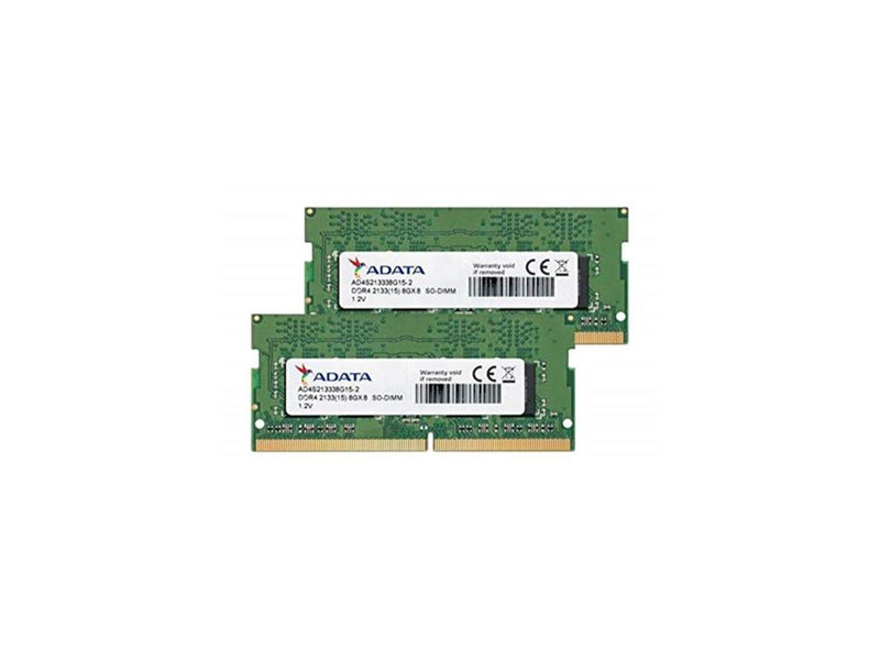 ADATA 16GB (2 x 8G) 260-Pin SO-DIMM DDR4 2133 (PC4 17000) Laptop Memory Model AD4S213338G15-2