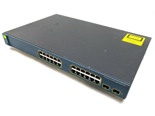 Cisco Catalyst 3560 Series PoE-24 24-Port Network Switch WS-C3560-24PS-S Reset