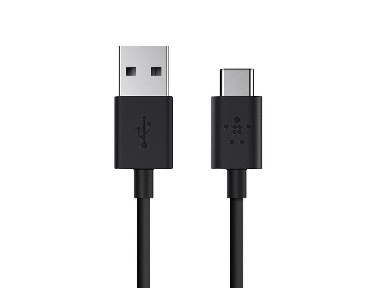 Belkin F2CU032BT04-BLK MIXIT? 2.0 USB-A to USB-C Charge Cable 4 ft Data Transfer