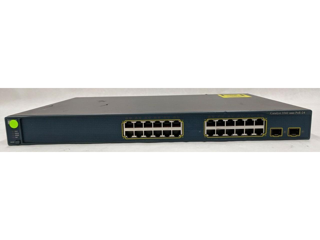 Cisco Catalyst 3560 Series PoE-24 24-Port Network Switch WS-C3560-24PS-S Reset