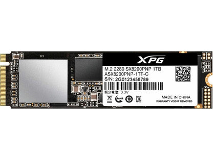 Adata - XPG - SX8200 Pro Series 1TB Internal PCIe Express 3.0 Gen3x4 M.2 2280...