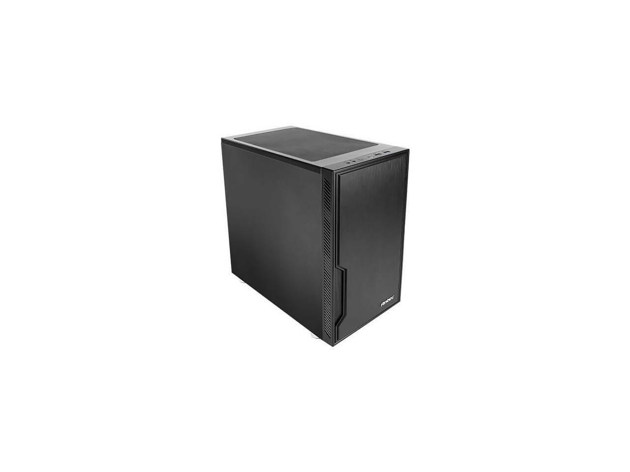 Antec Value Solution Series VSK10, Highly Functional Micro-ATX Case, 280 mm
