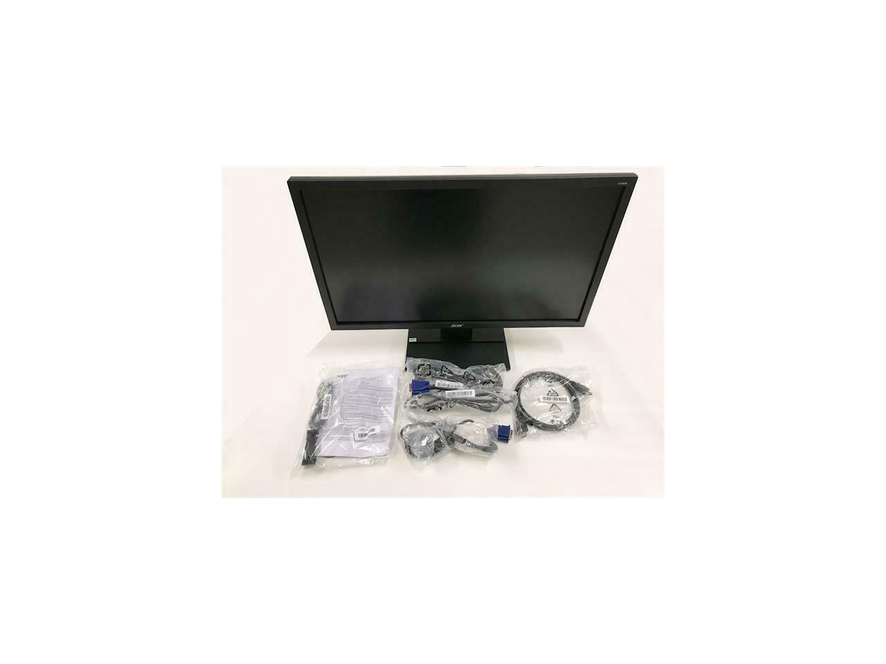 Acer V246HL 24-inch Full HD 1920x1080 TN LCD Monitor HDMI VGA DVI UM.FV6AA.005