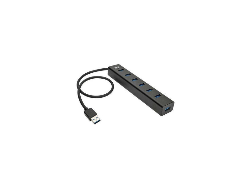 NEW Tripp Lite U360-007-AL 7-Port Portable USB 3.0 SuperSpeed Mini Hub, Aluminum