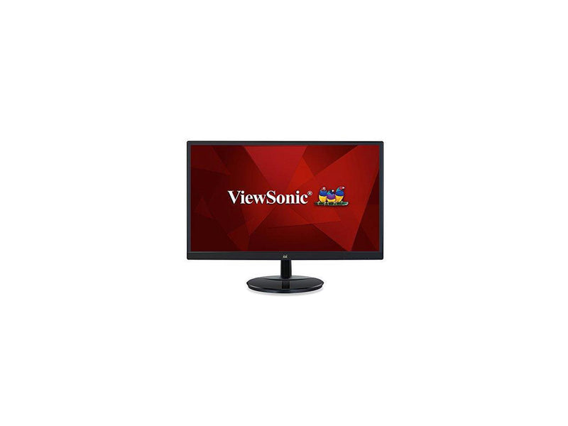 ViewSonic VA2459-SMH 24" (23.8" Viewable) Full HD 1920 x 1080 5 ms D-Sub, HDMI Built-in Speakers Edge-to-Edge Screen Frameless Bezel IPS LED Monitor