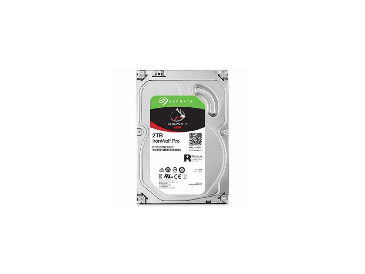 Seagate 2TB IronWolf Pro SATA 6Gb/s hard drive Model ST2000NE0025SP