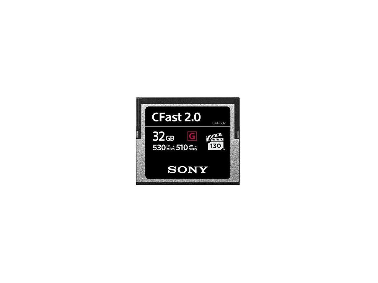 Sony Memory Card Cfast G Series Cat-g32 32gb 525mb/s
