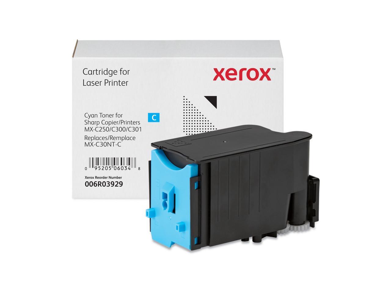 Xerox 006R03929 Compatible Toner Cartridge Replaces Sharp MXC30NTC Cyan