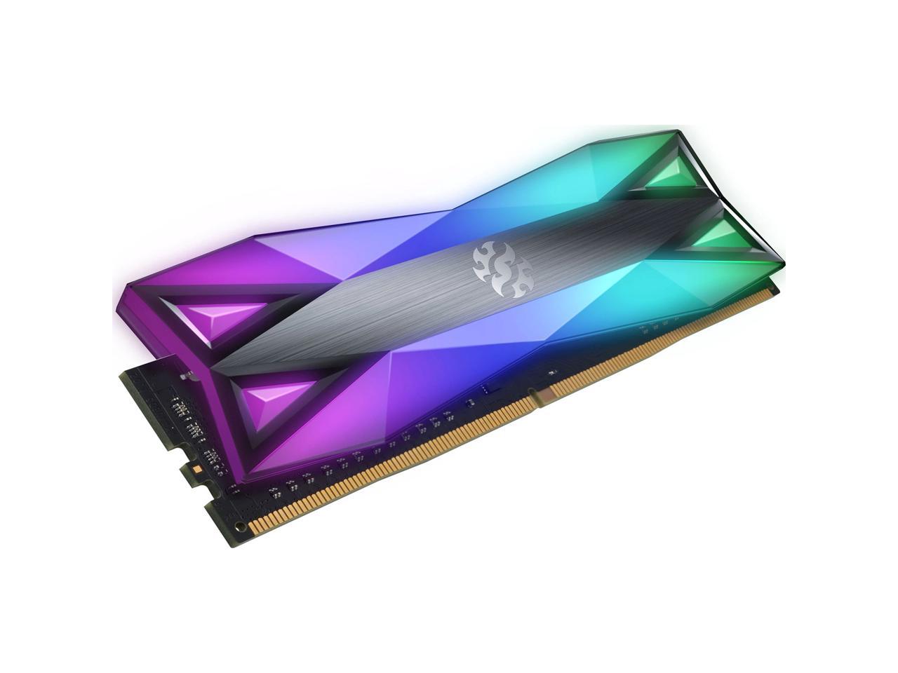 ADATA XPG Spectrix D60G RGB LED 32GB (2 x 16GB), DDR4, 3000MHz (PC4-24000) CL16, XMP 2.0, DIMM Memory