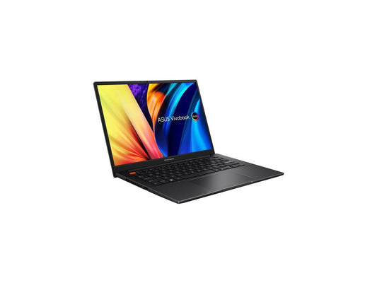 ASUS VivoBook S 14 OLED Slim Laptop, 14" 2.8K 16:10 Display, Intel Evo Platform, Intel Core i7-12700H CPU, 16GB RAM, 512GB SSD, Windows 11 Home, Indie Black, K3402ZA-DB74