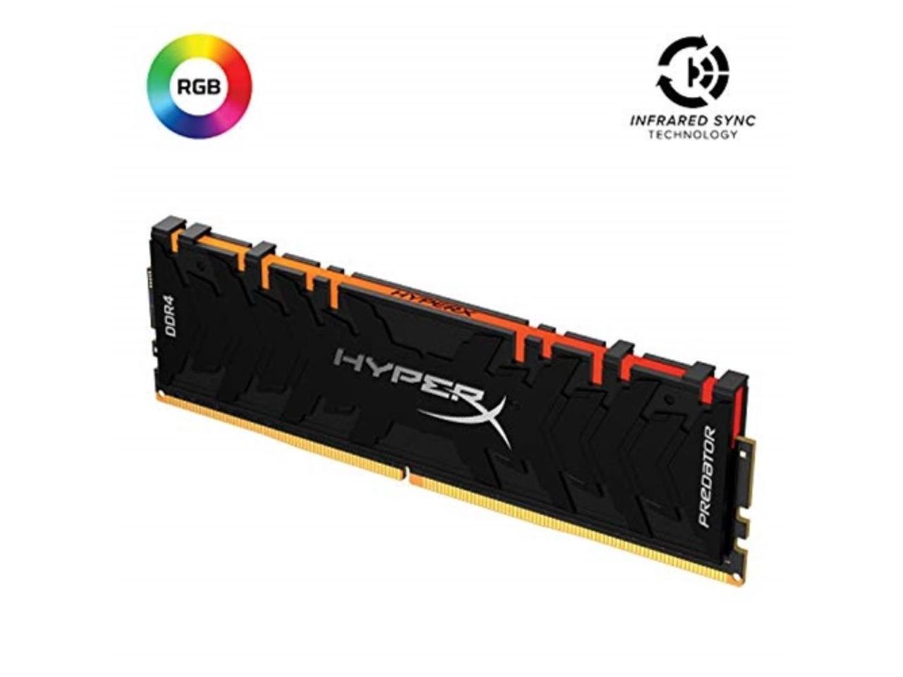 HyperX Predator RGB 1x32GB DDR4 3600MHz 288pin DIMM Memory Module HX436C18PB3A32