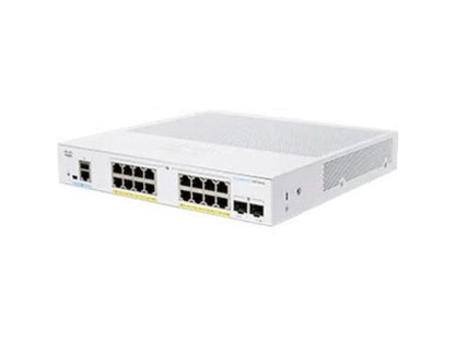 Cisco 350 CBS350-16FP-2G 16-Port Managed Ethernet Switch CBS35016FP2GNA