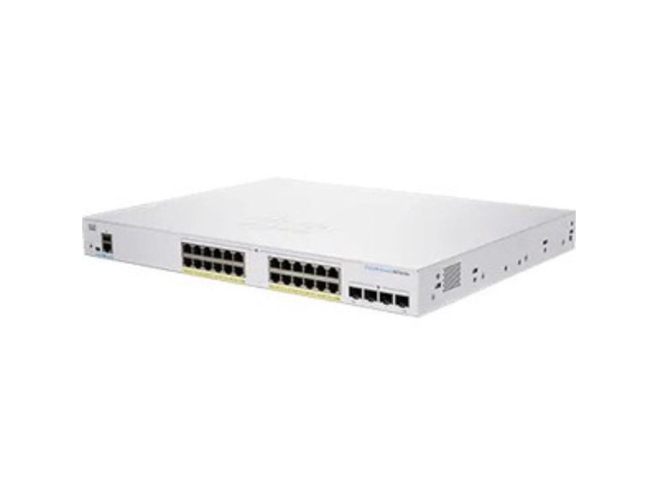 Cisco 350 CBS350-24FP-4G 24-Port L2 Managed Ethernet Switch CBS35024FP4GNA