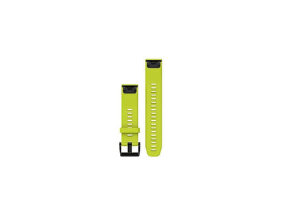 Garmin 010-12496-02 Fenix 5 Quick Fit 22mm Watch Band - Amp Yellow Silicone