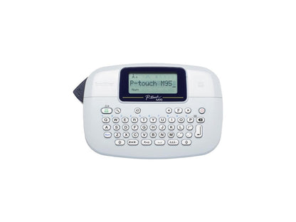 Brother P-touch PT-M95 Handy Label Maker, Direct Thermal, 230 dpi, 7.5mm./sec, Up to 2 Print Lines, Manual Cutter