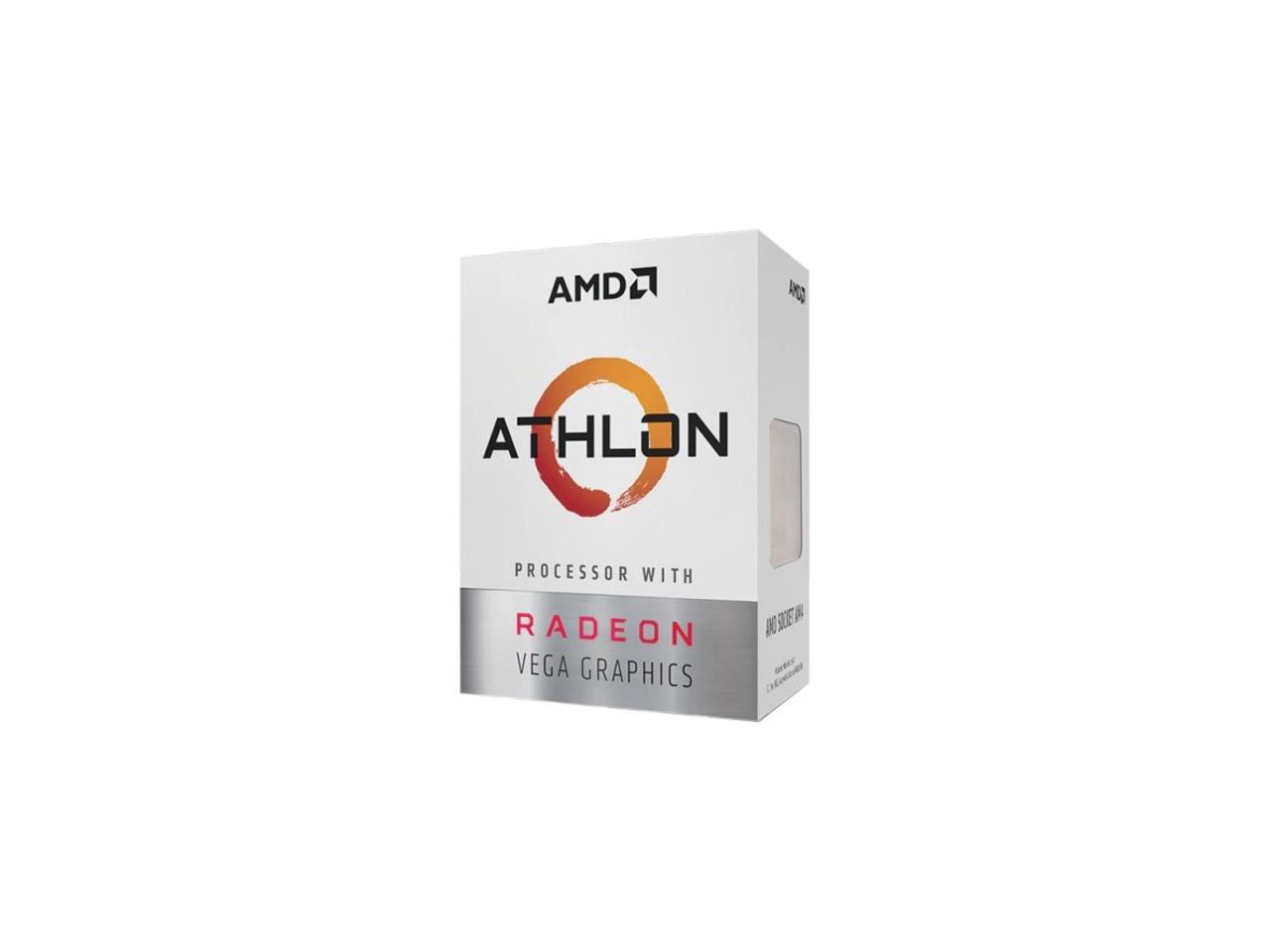 AMD Athlon 220GE Processor with Radeon Vega 3 Graphics - YD220GC6FBBOX