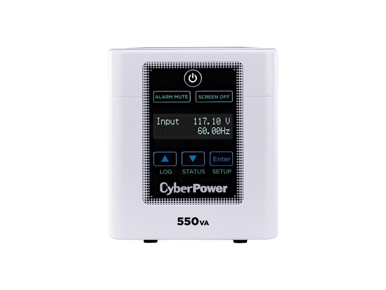 CyberPower M550L 550 VA 440 Watts 4 Outlets Medical Grade UPS