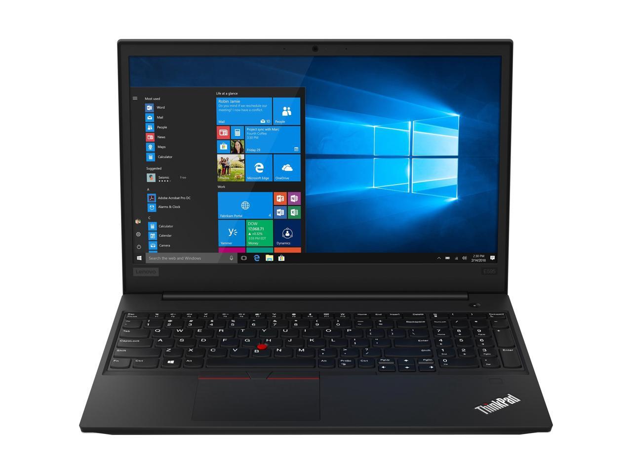 Lenovo ThinkPad E595 20NF000DUS 15.6" Notebook - 1366 x 768 - Ryzen 3 3200U - 8 GB RAM - 1 TB HDD - Black