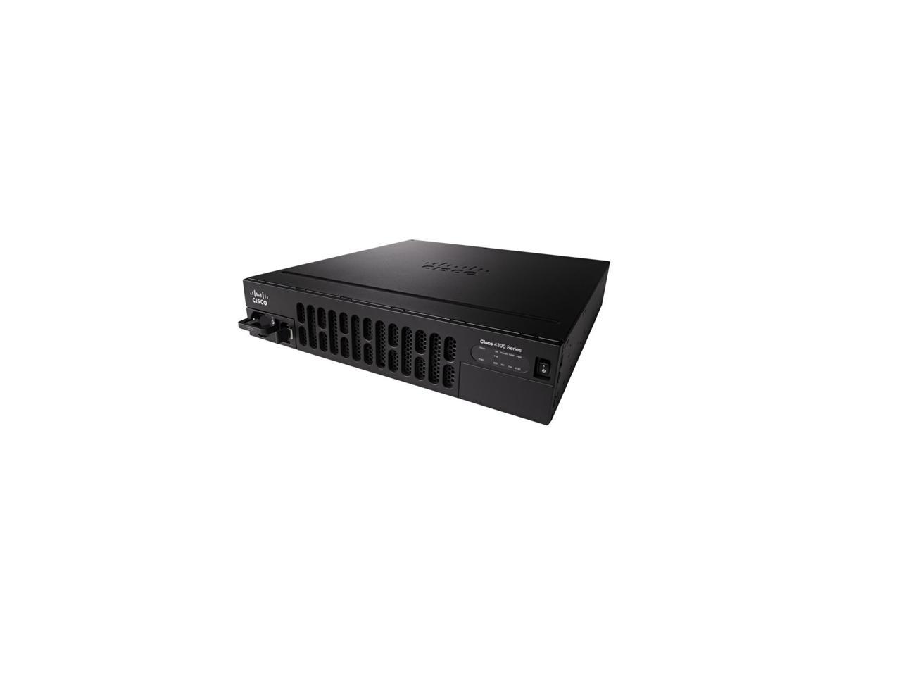 Cisco Small Business ISR4331-VSEC/K9 Router and Voice with Security (VSEC) Bundle 3 x 10/100/1000Mbps LAN Ports