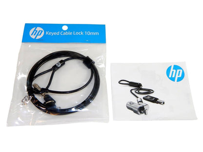HP Keyed Cable Lock, 10 mm (T1A62AA)
