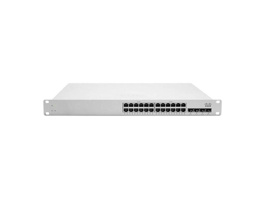 Cisco Meraki Cloud Managed Switch - MS220-24P (24-Port, POE, Requires Cloud Licensing)