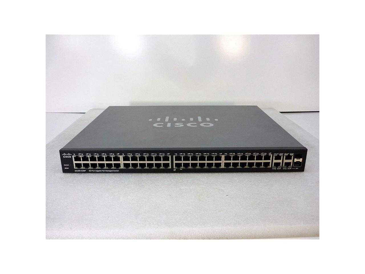 Cisco SG300-52MP-K9-NA SG300 52 Port Gigabit Max PoE