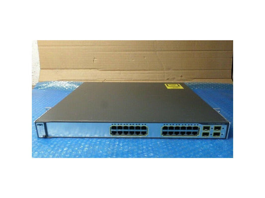 Cisco Catalyst WS-C3750G-24TS-E1U 24-Port + 4 SFP Gigabit Managed Switch