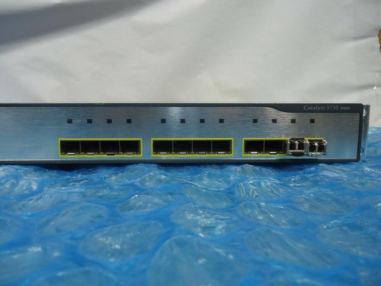 Cisco Catalyst 3750 Series WS-C3750G-12S-S V07 Gigabit Managed Networking Switch