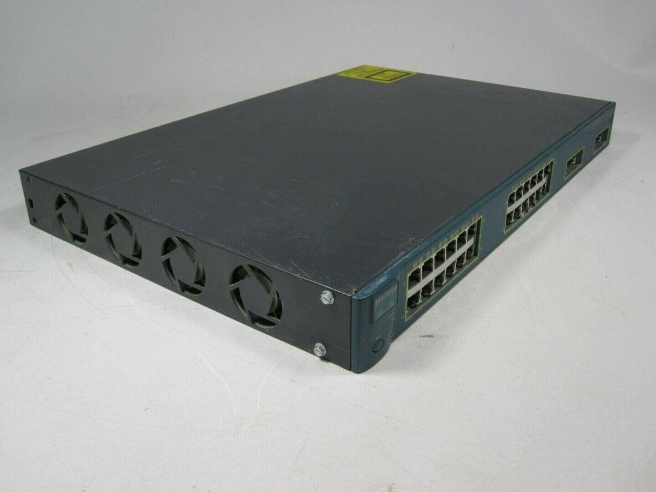 Cisco Catalyst 3500 Series XL WS-C3524-PWR-XL-EN 24 Port Managed PoE Switch