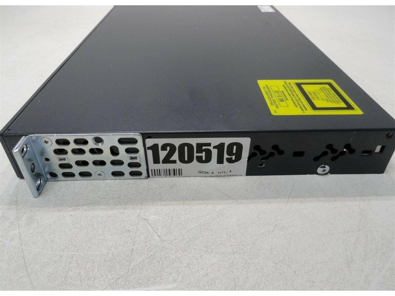 Cisco Catalyst 3560 V2 PoE-24 WS-C3560V2-24PS-S V05 24-Port Ethernet Switch