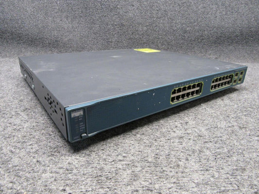 Cisco Catalyst WS-C3560G-24PS-S V06 24-Ports Rack-Mountable Switch *Tested*