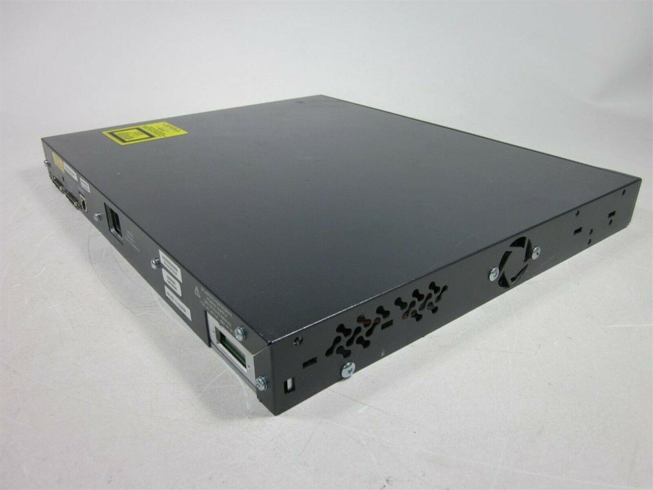 Cisco Catalyst 3750 PoE-48 WS-C3750-48PS-S 48 Port Managed PoE Ethernet Switch