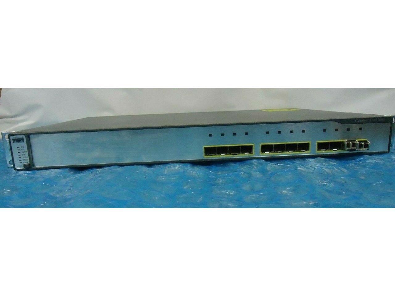 Cisco Catalyst 3750 Series WS-C3750G-12S-S V07 Gigabit Managed Networking Switch