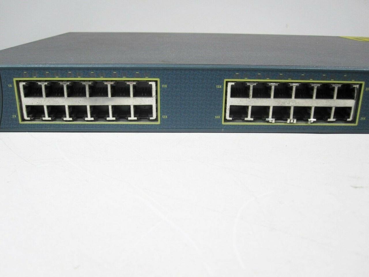 Cisco Catalyst 3500 Series XL WS-C3524-PWR-XL-EN 24 Port Managed PoE Switch