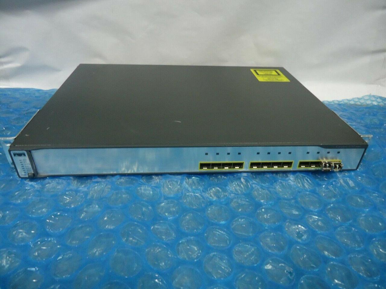 Cisco Catalyst 3750 Series WS-C3750G-12S-S V07 Gigabit Managed Networking Switch