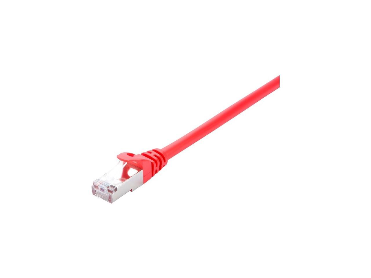 V7 V7CAT5STP-10M-RED-1N RJ45 - CAT5E Network Cable STP, 10m, Red