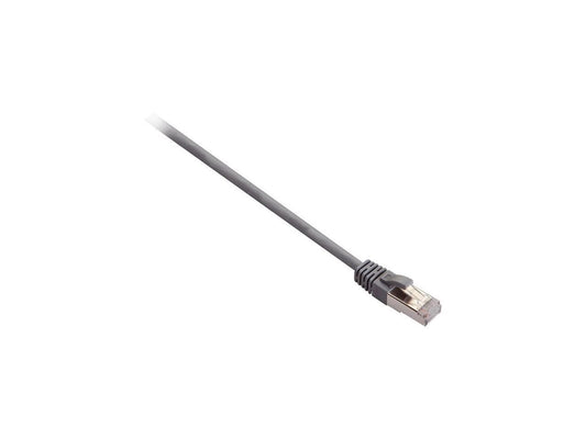 V7 Grey Cat6 Shielded (Stp) Cable Rj45 Male To Rj45 Male 0.5M 1.6Ft
