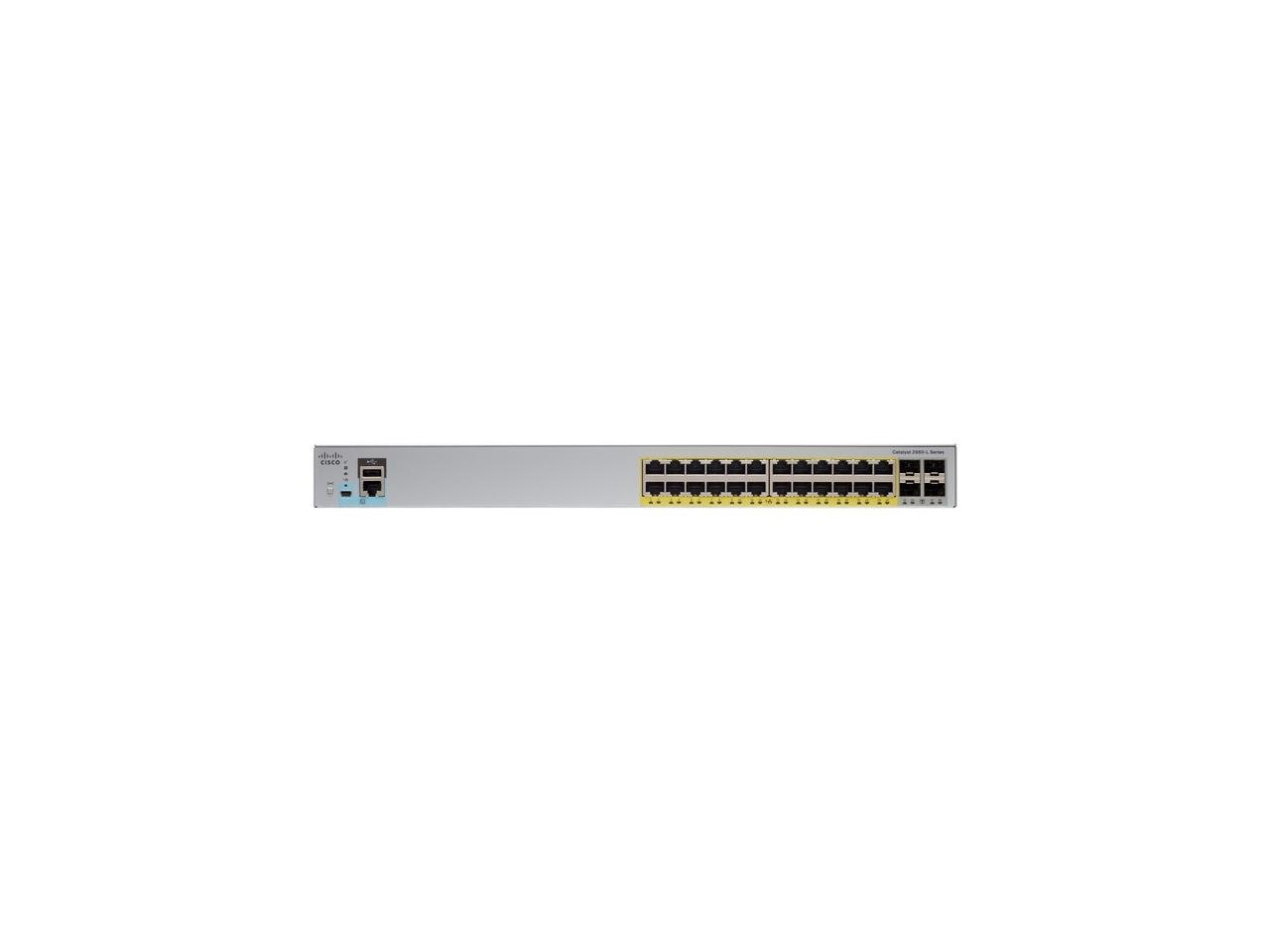 CISCO SYSTEMS WS-C2960L-24PS-LL Catalyst 2960L 24 port GigEPoE